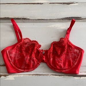 34DD Lace Unlined Victoria’s Secret Bra